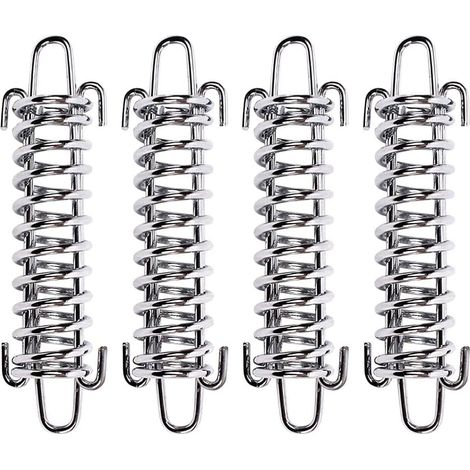 Pinic Wandern 4-teiliges Markisen-befestigungsset, Spannfeder, Legierungsfeder, Markisen-federschnalle, Robustes Sonnenschutz-segel-befestigungsset, Edelstahl-hardware-zubehör Für Camping