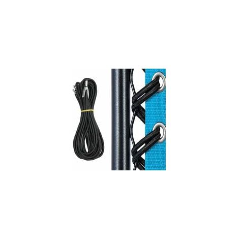 4er-pack Universal-ersatz-bungee-seil Für Zero-gravity-stühle – Reparatur-werkzeugset Für Lounge-stühle, Gartenstühle, Liegestühle, Anti-schwerkraft-stühle – Schwarz