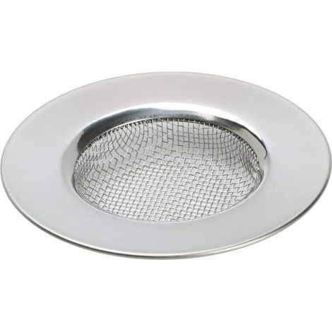 Abflusssieb Für Die Dusche – Haarfänger Mit Stöpselloch – Stopper Für Die Küchenspüle – Abflussfilter Aus Edelstahlgeflecht – 7,6 Cm