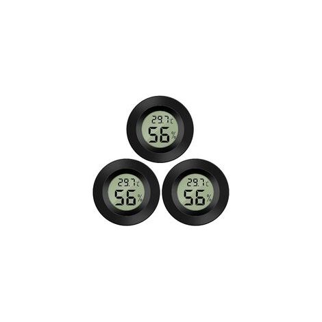 Mini-digital-lcd-thermometer-hygrometer, Temperatur, Luftfeuchtigkeit -50–70 ℃, 10 %–99 % Relative Luftfeuchtigkeit, Tragbares Thermometer, Thermo-hygrometer, Anzeige Für Büro, Küche, Humidore, Reptil