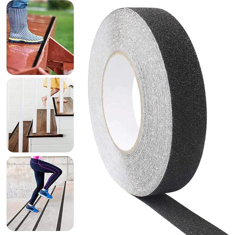 Selbstklebendes Anti-rutsch-klebeband, 15 M X 25 Mm Treppen-anti-rutsch-klebeband Mit Selbstklebendem Design, Pvc-anti-rutsch-klebeband Für Alle Arten Von Treppen Und Selbstklebendes Anti-rutsch-klebe