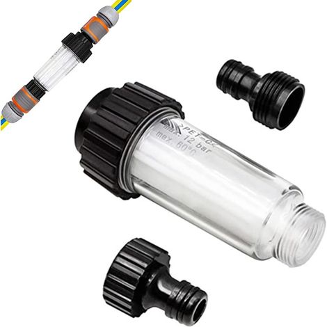 1 Stück Bewässerungsschlauchfilter, Reinigungsfilter, Für Hochdruckreiniger, Gartenpumpe, 3/4 Zoll Anschluss Kompatibel Mit 4.730-059.0