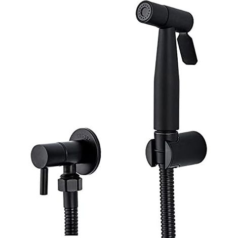 Duschkopf, Schwarze Bidets, Badezimmer-handbrause, Bidet-wc-sprayer, Hygienische Bidet-dusche, Wandmontage-wasserhahn, Hoher Druck Und Sparsam, Aber Robust
