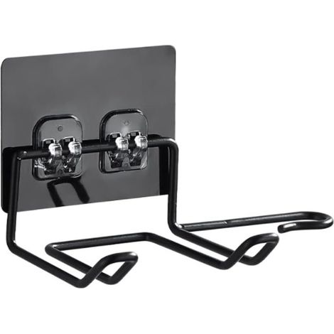 Haartrocknerhalter, Ohne Bohren, Haartrockner-halter, Haartrockner-aufhänger, Edelstahl, Selbstklebender Haartrockner-halter Für Glätteisen, Lockenstäbe, Haarglätter