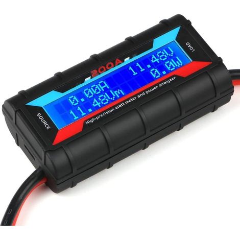 Präzisions-wattmeter-detektor-leistungsanalysator Mit 200 A Für Rc-modelle, Spannung, Strom, Leistung