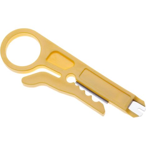 Rj45-kabelabisolierer Elektrisch Von Cable Stripper / 110 Style Punch Down Idc Tool Für Lan Idc Rj11 Cat5 Cat6 Audio- Und Video-isolierung Abisoliermesser