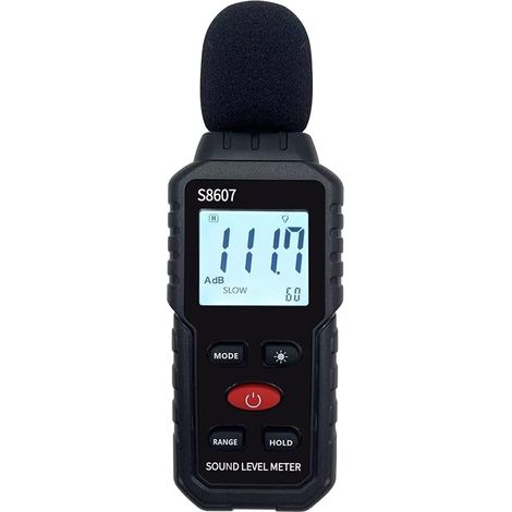 Digitaler Schallpegelmesser Für Klassenzimmer, Zuhause, Straße, 30–130 Db Zur Messung Von Lärm, Lärm-dezibel-lesegerät