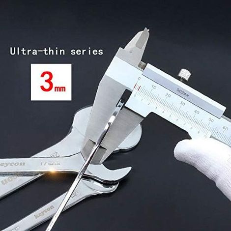Doppelmaulschlüssel – 11 X 13 Mm – Ultradünn – Für Den Einsatz Unter Schwierigen Bedingungen
