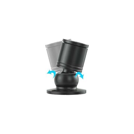 10 X Led-mini-einbaustrahler, 1wled-ministrahler, Mit Treiber, 100-265v [energieklasse A+] (schwarz, Kühles Licht)