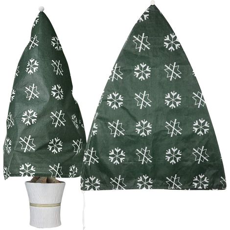 2-teiliger Winterschutz Für Pflanzen, Winterschutz Für Topfpflanzen, Tasche, Beige, Massiv, 110 X 80 Cm