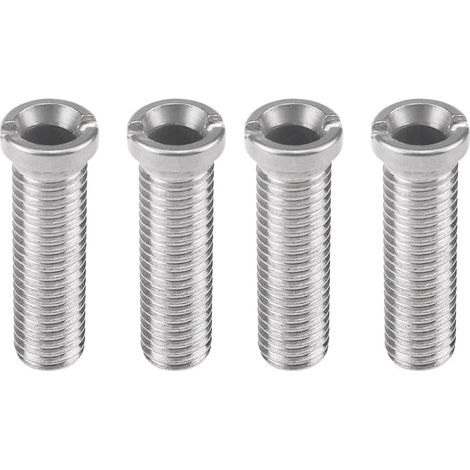 4 Stück Spülkorbschrauben Aus Edelstahl, 45 Mm, M12 Spülkorbschrauben Für Waschbecken-siebstopper – Silber