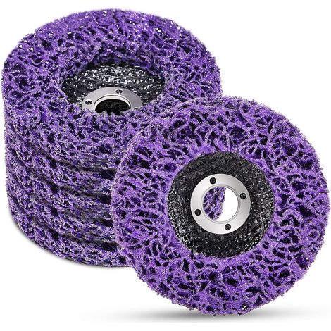 Csd Grinder Reinigungsscheiben Scheibe – Zur Oberflächenbehandlung Oder Lackentfernung Winkelschleifer – 125 X 22 Mm, 5 Stück