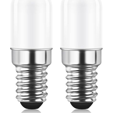 E14 Led-glühbirne Für Kühlschrank, 2 W Entspricht 15 W, Warmweiß 3000 K, Glühbirne Für Kühlschrank, Salzlampe, Nähmaschine, Nicht Dimmbar, 2 Stück