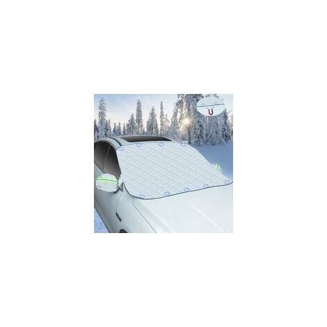 Frost-windschutzscheibenabdeckung, Winter-windschutzscheibenschutz, Auto-windschutzscheibenabdeckung Mit Magneten, Outdoor-autoabdeckung, Anti-schnee, Regen, Staub, Blätter Und Uv-sonne, 157 X 126 Cm