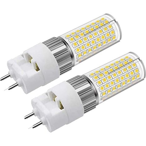 G12 16w Led-lampe, Neutralweiß. Maiskolbenlampe Mit Zwei Stiften (entspricht Einer 150w Halogen-/glühlampe). 4000k 1600 Lumen Deckenstrahler Für Haus, Straße, Garage, Garten Und Lagerhalle. 2er-pack.