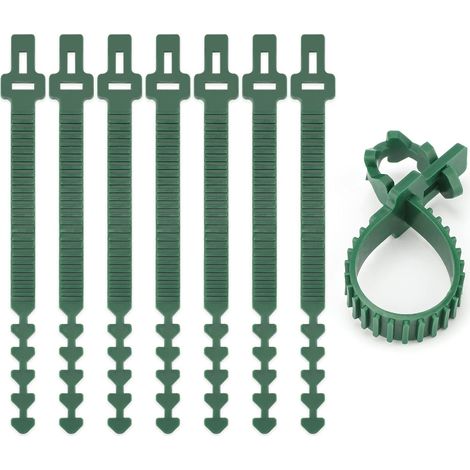 Stück Krawatten Für Baumpfähle 24 Cm, Grüne Astbinder, Krawatten Zum Binden Von Bäumen, Baumpfahl Und Krawatte, Zum Stützen Von Bäumen Und Pflanzen