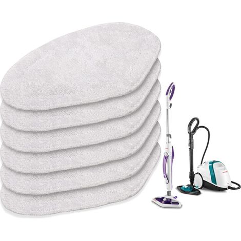 Wiederverwendbare Mikrofaser-ersatzpads, Kompatibel Mit Polti Vaporetto, Waschbaren Dampfreiniger-nachfüllpads (6er-pack)
