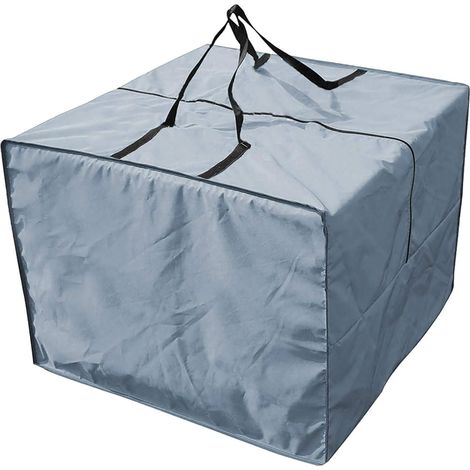 Gartenaufbewahrungsbox 81x81x61cm – Wasserdichtes 210d Oxford-gewebe – Reißverschluss – Aufbewahrungshülle Für Gartenkissen