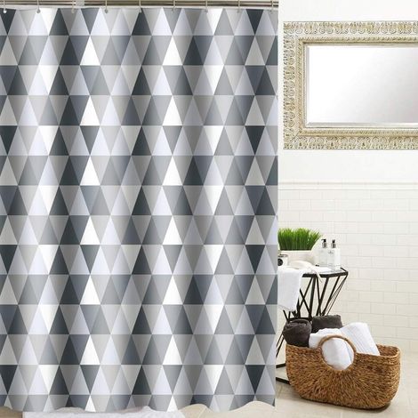 Duschvorhang 80 X 180 Cm – Wasserdicht, Antibakteriell, Waschbar – Schimmelresistentes Polyester Für Badezimmer