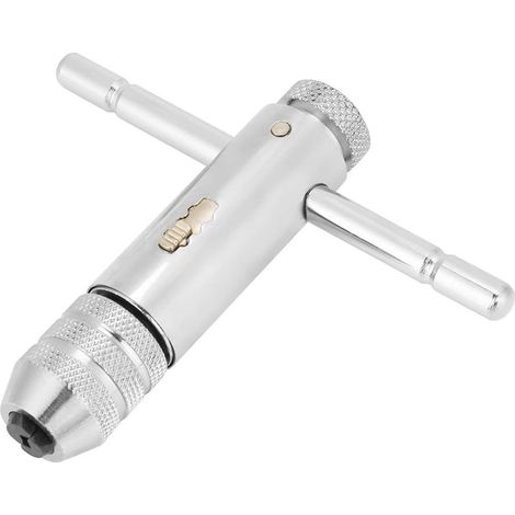 M3-m8 Ratschen-windeisen-set Mit Verstellbarem T-griff Für Gewindeschneider-set (m3-m8)