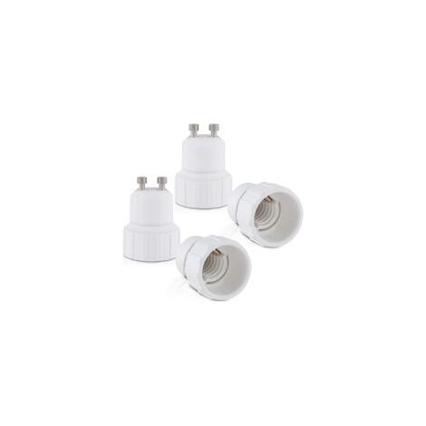 4x Fassungsadapter - Gu10 Auf E14 Fassungskonverter - Bajonettsockel-lampenfassungsadapter Für Halogen-led-leuchtmittel