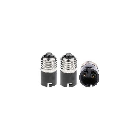 Fineled E27-auf-b22-glühbirnen-adapter – Konverter, E27-edison-auf-b22-bajonett-glühbirnensockel-konverter (3er-pack)