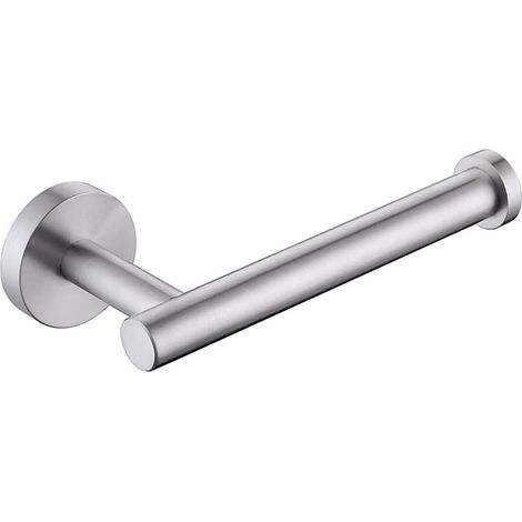 Toilettenpapierhalter, Wandmontierter Toilettenpapierspender, Schraubhalter, 12 Cm, Gebürsteter Edelstahl - Fei Yu