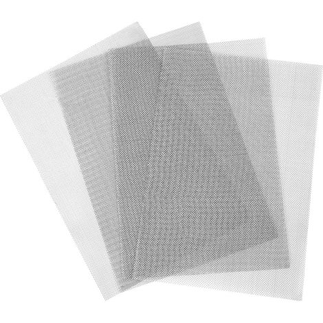 4er-pack Gewebter Draht Aus Edelstahl 304, 20 Mesh, Metall, Nagetier- Und Insektenbekämpfung Für Fenster, Türen, Filter, 30,5 X 20,3 Cm (4)
