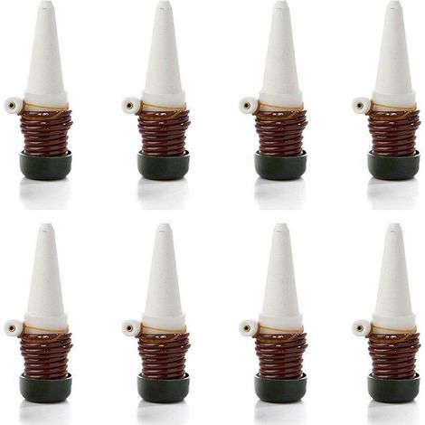 Automatisches Tropfbewässerungssystem Mit Selbstkeramischen Sonden, Tipps Für Zimmerpflanzen Zum Gießen Von Bonsai, Pflanzen Und Blumen, 8 Stück