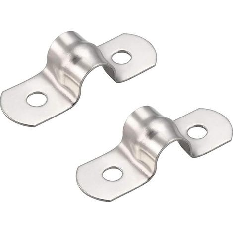 50 Stück 8 Mm U-rohr 304 Edelstahl-schlauchklemmen, Starre Rohrbefestigungsklemmen Für U-klemmen Zur Rohrbefestigung