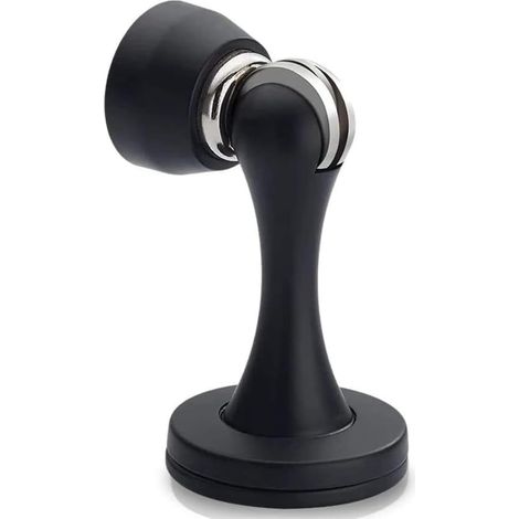 Magnetischer Türstopper, Gebürsteter Edelstahl, Schwarzes Satin-nickel, Bodenmontage, Für Schlafzimmer, Badezimmer, Küche, Büro
