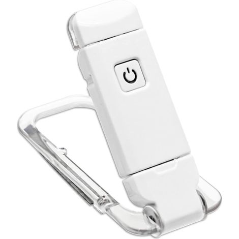 Leselampe, Wiederaufladbare Usb-clip-lampe, Flexibler Und Tragbarer Clip, Weiches Licht Für Die Augen, Kompakt Und Langlebig, Perfekt Zum Lesen Im Bett