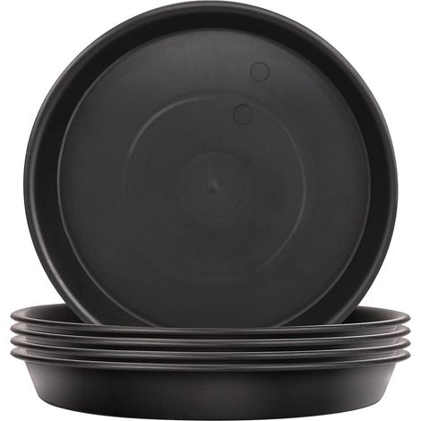 Set Mit 5 Pflanzen-untersetzern, Blumentopf-untersetzern Für Pflanzen, Pflanzschalen Für Drinnen, Draußen, Garten – 30 Cm