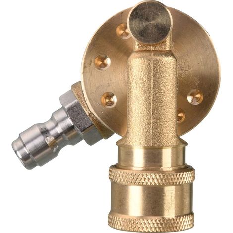 Everyday Drehkupplungswerkzeug Für Hochdruckreiniger-spitzen, Dachrinnenreiniger, 1/4-zoll-aufsatz, Schnellkupplung, 240 Grad, 4500 Psi