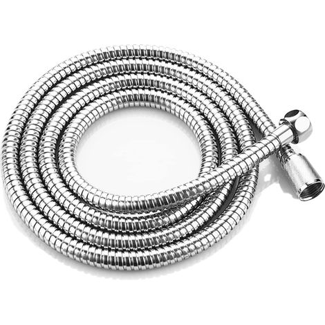 Brauseschlauch, 2 M Edelstahl-brauseschlauch, Universeller Brauseschlauch, Universeller Gewindeanschluss (g1/2 Zoll) (2 M)