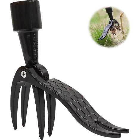 Gartengeräte Manuelles Unkrautstechermesser, Garten-unkrautzieher-klauenwerkzeug, Unkrautjäter-handwerkzeug Mit 4 Krallen, Unkrautstecher Für Löwenzahn