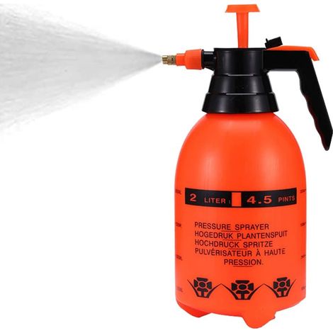 Garten-pumpsprüher, 68 Oz/0,5 Gallonen Handdruckflasche Mit Verstellbarer Messingdüse Zum Bewässern Von Blumenrasen, Reinigen Und Waschen Von Häusern