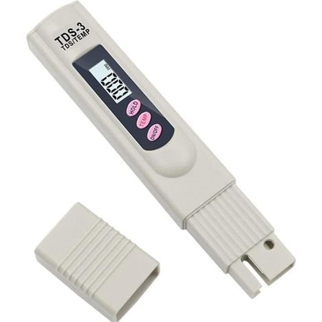 Tragbarer Digitaler Lcd-tds-3-trinkwasserzähler-tester, Wasserqualitätsmessgerät, Stifttemperatur Und Ppm-wasserreinheitstester, 0–9990 Ppm, Trinkwasser-hydrokultur (prüft Den Ph-wert Nicht)