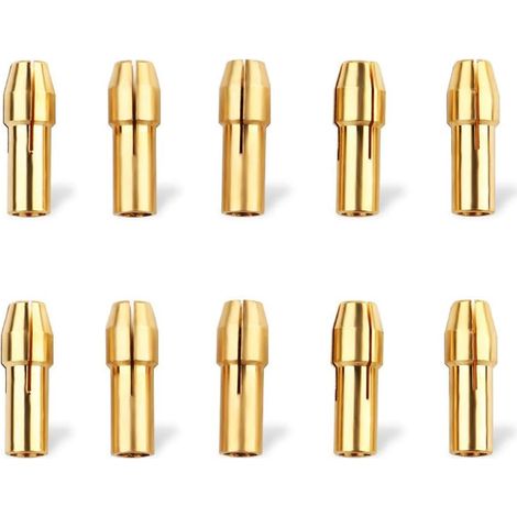 10 Stück 4,8 Mm Bohrfutter, Messing-spannzangenschaft, Messing-präzisionsspannfutter, Mini-spannzangenfutter, Spannzangenfutter, 0,5 Mm/0,8 Mm/1,0 Mm/1,2 Mm/1,5 Mm/1,8 Mm/2,0 Mm/2,4 Mm/3,0 Mm/3,2 Mm