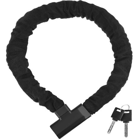Fahrradschloss, 100 Cm Diebstahlsicheres Fahrradschloss, Hohe Sicherheitskette Mit Schlüssel, Geeignet Für Motorradschloss, Elektrofahrrad, Elektrorollerschloss, Tor Usw. (8mm Verdickt) (8mm Verdickt)