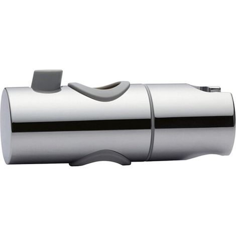 Höhenverstellbarer Duschkopfhalter Für Gleitstange, Schienenkopfhalter, Handbrausekopfhalter, 360 Grad Drehbarer Sprühhalter, Poliertes Chrom