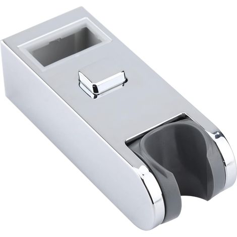 Handbrausehalterung, Austauschbarer Duschkopf, Abs-chrom, Höhenverstellbarer Duschschieber, Schienenkopfhalter, Badezimmerhalterung, Ersatz-handlauf-duschkopf