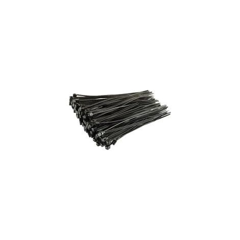 100 Stück Kabelbinder, Schwarz, 150 Mm X 3,6 Mm, Kabelbinder Aus Hochwertigem Kunststoff