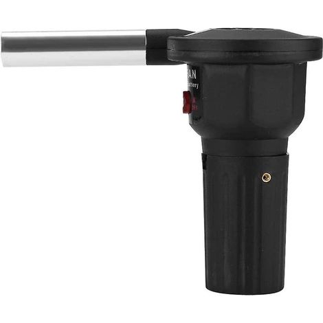 Grillgebläse – Tragbarer Elektrischer Grillventilator Für Outdoor-camping-grillen, Schwarz