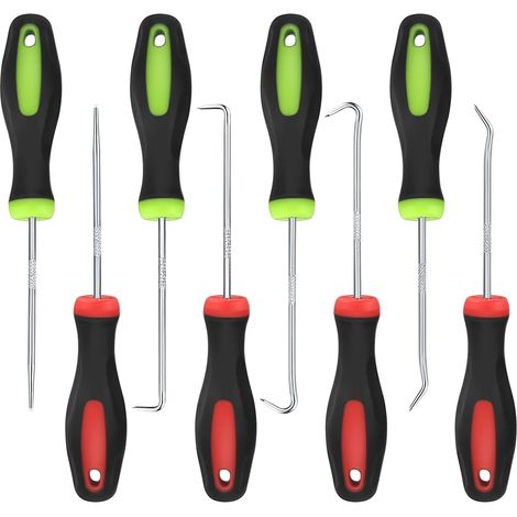 8-teiliges Präzisions-mechanik-pick- Und Schraubendreher-set, Haken Mit Großer Reichweite, Plektrum Und Haken, Präzisions-picks Und -haken, O-ring-entfernungswerkzeug