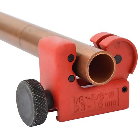 Der Mini-rohrschneider Ist Ideal Zum Schneiden Von Rohren Mit Einem Durchmesser Von 3 Bis 16 Mm (1/8" - 3/8").
