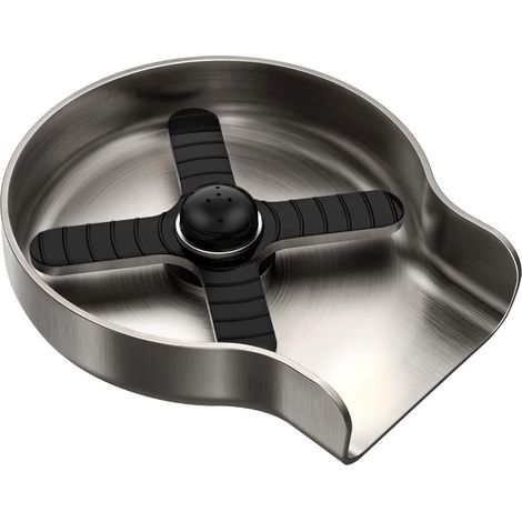 Metallspüler Für Küchenspüle, Glashahn Für Küchenspüle, Spülerflasche, Küchenspülenzubehör, Edelstahl, Gebürstetes Nickel