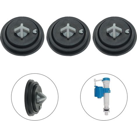 3 Stück Ventilmembrandichtung, Schwimmende Ventilmembran, Ventilmembrandichtung, Seitliche Eintrittsmembrandichtung Für Die Wartung Der Toilettenspülung