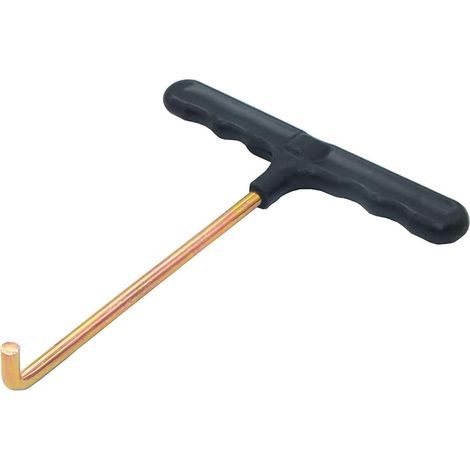 Trampolin-federzug-werkzeug T-haken, Trampolin-werkzeuge T-haken-zeltpfahl-abzieher Aus Metall, Handwerkzeug, T-haken-einstellung, Federzug-set, Trampolin-zubehör, Federhaken-werkzeug