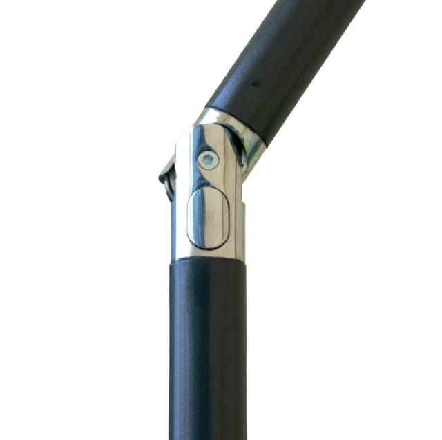 Primaster - Balkonschirm Florenz 140 x 210 cm Lindgrün Sonnenschirm Gartenschirm
